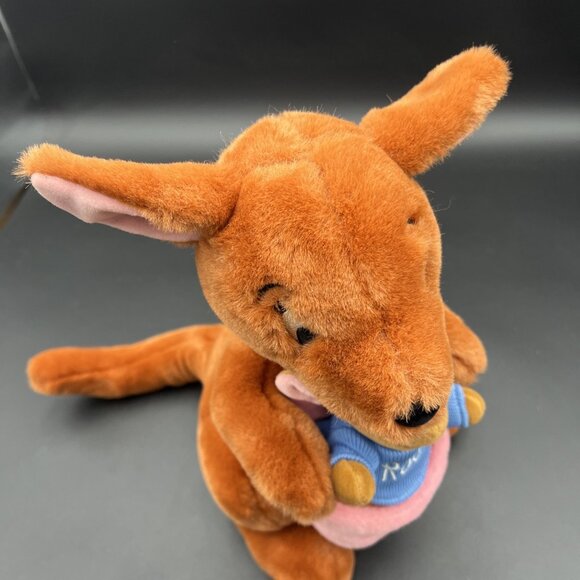 Disney Store Winnie-the-Pooh VINTAGE Kanga and Roo Plush 14 in Stuffed Toy - Picture 14 of 14
